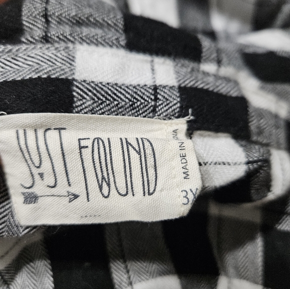 Just Found Flannel Dress 3X - Picture 4 of 4